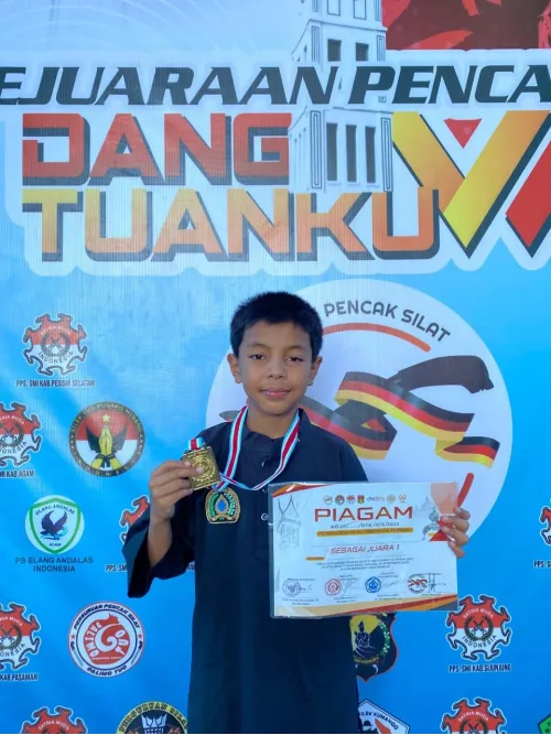 Prestasi  di Kejuaraan Pencak Silat Dang Tuangku III